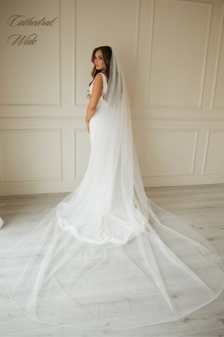 The Hannah Veil, Single Layer Tulle