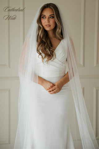 The Hannah Veil, Single Layer Tulle