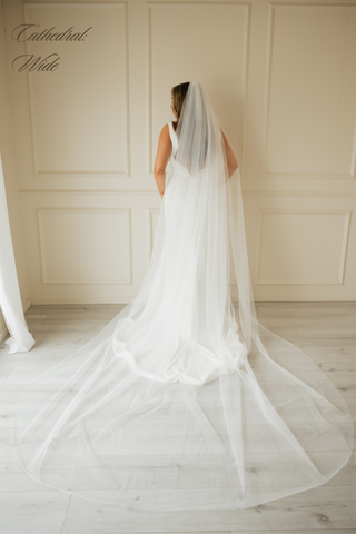 The Hannah Veil, Single Layer Tulle